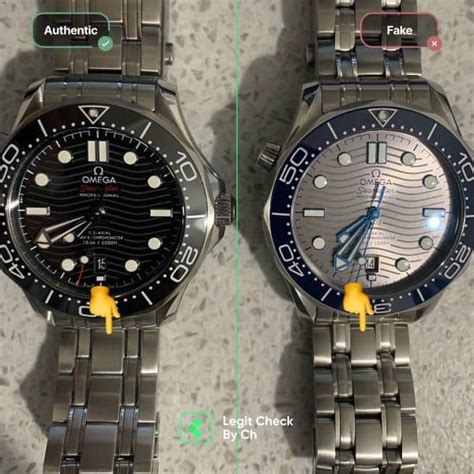 omega spectre fake|how to spot a fake omega.